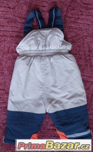 Dětské oteplovací kalhoty (oteplovačky), vel.74, DIMO
