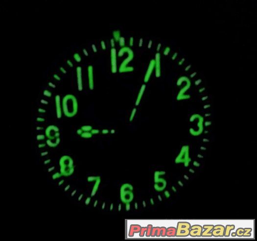 Palubni hodiny ČSLA na 5 dni letecke TOP stav PRIM Palubni hodiny ČSLA na 5 dni letecke TOP stav PRIM