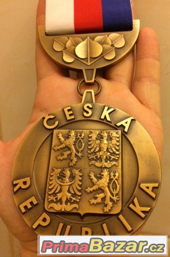 medaile starosta mesta ORIGINAL obří ČR komplet medaile starosta mesta ORIGINAL obří ČR komplet