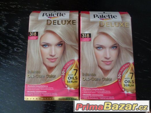 Nabízím 2x barvy na vlasy Palette Deluxe č. 318.