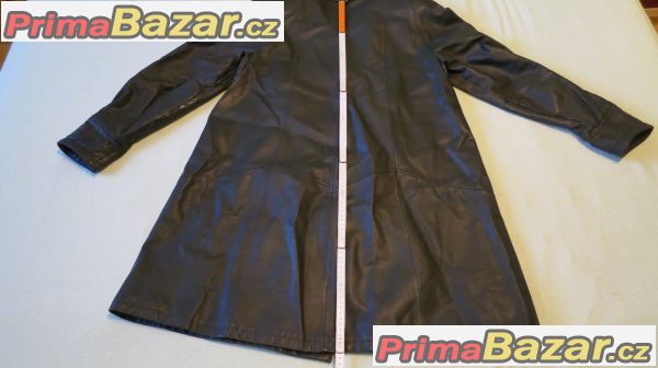 Dámský kožený kabát velikost - L