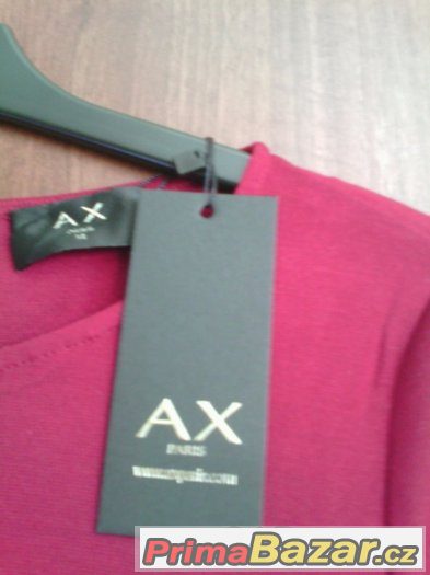 Vínové šaty, značka AX Paris