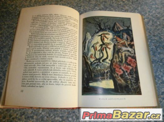 Božena Němcová - O princezně se zlatou hvězdou na čele, 1936 Božena Němcová - O princezně se zlatou hvězdou na čele, 1936