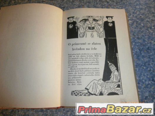 Božena Němcová - O princezně se zlatou hvězdou na čele, 1936 Božena Němcová - O princezně se zlatou hvězdou na čele, 1936