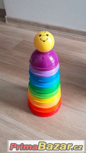 Fisher Price Aktivní skládačka s rolničkou