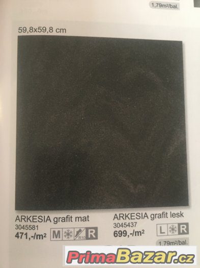 prodám luxusní keramickou dlažbu Arkésia formát 60x60