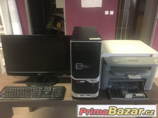 prodám 8 měsíců starou kompletní PC sestavu cena 9 500,- Kč.