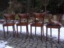 Retro jídelna / židle / stůl / Ton? Thonet?