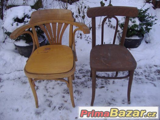 Židle / Thonet / Ton / J.J. Kohn / Dřevounia Židle / Thonet / Ton / J.J. Kohn / Dřevounia