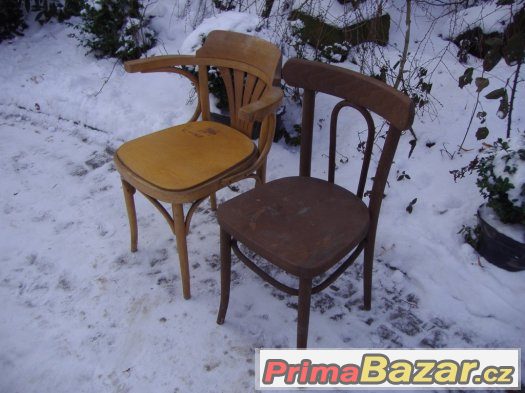 Židle / Thonet / Ton / J.J. Kohn / Dřevounia Židle / Thonet / Ton / J.J. Kohn / Dřevounia