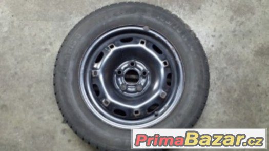 ZIMNÍ PNEU 165/70 R14 + DISKY NA FÁBII