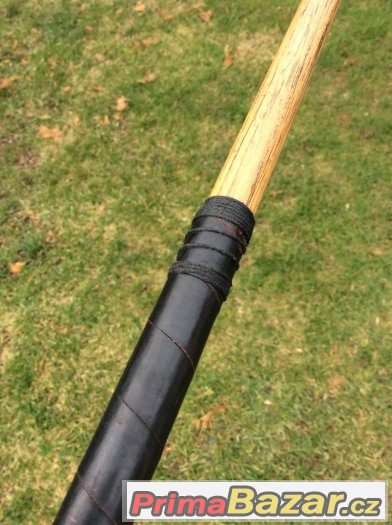 Starožitná golfová hůl hickory