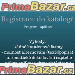 ﻿Registrace do katalogů levně