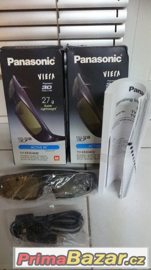 Panasonic 3D TV Brýle (velikost M) a (velikost S) TY-ER3D4ME