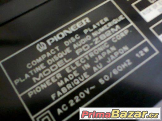 Kultovní přehrávač na 6 CD Pioneer PD - Z82M