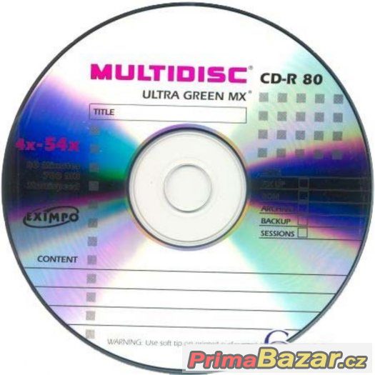 CD-R, 700Mb / 80min 48x