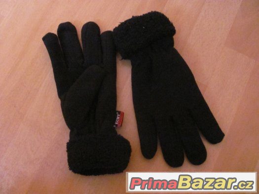 Zimní rukavice černé