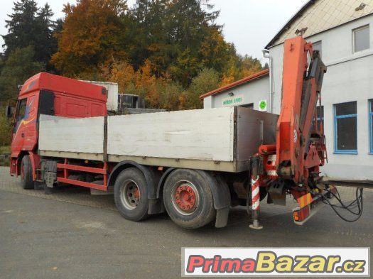 Nabízím Iveco 430 valník s HR Palfinger PK 100