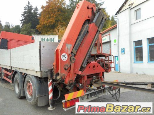 Nabízím Iveco 430 valník s HR Palfinger PK 100