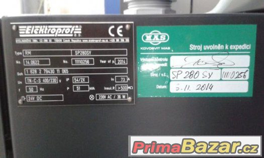 Soustruhy - CNC MAS SP 280