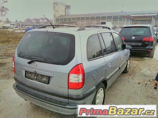 Opel Zafira 2.0 DTi R.v. 7/2004 7 Míst