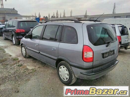 Opel Zafira 2.0 DTi R.v. 7/2004 7 Míst