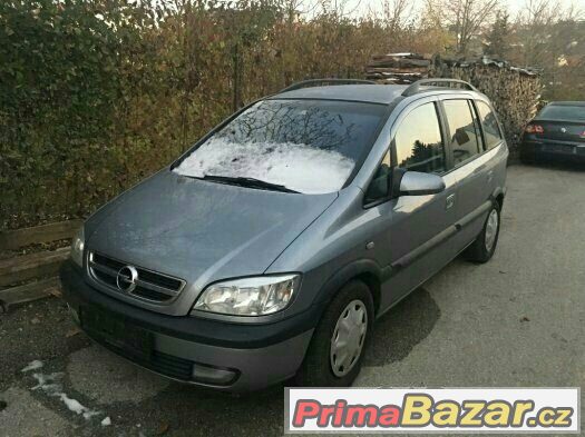 Opel Zafira 2.0 DTi R.v. 7/2004 7 Míst