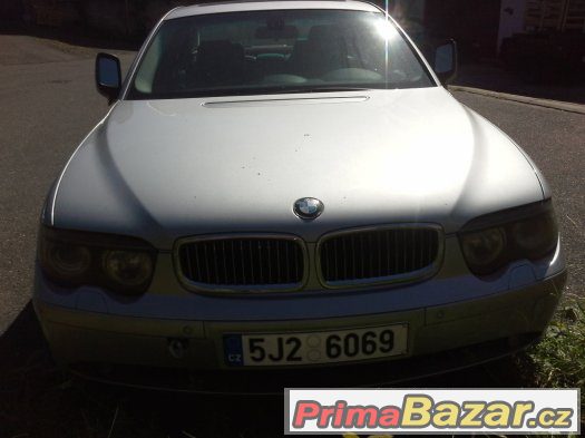 Prodám nahradní díly BMW E65 745i 2002