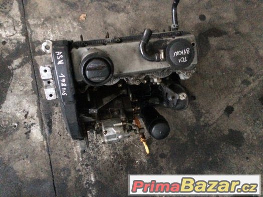 motor 1.9 tdi 81kw ASV najeto 198tis Octavia,Golf IV