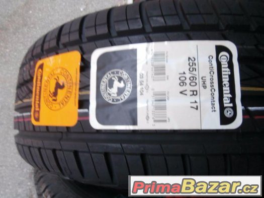 4x letní pneumatiky 255/60 R17 106V Continental 100%