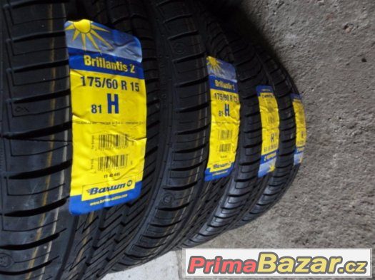 Letní pneumatiky 175/60 R15 81H Barum 100% za 4ks