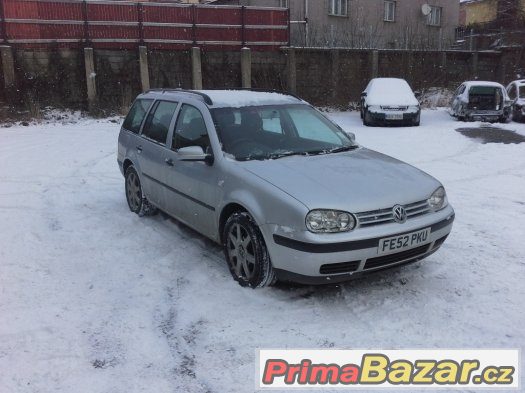 prodam nahradni dily Golf IV 1.9tdi 1.4 16v