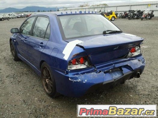 Mitsubishi Lancer EVO 9 2006 pěti kvalt