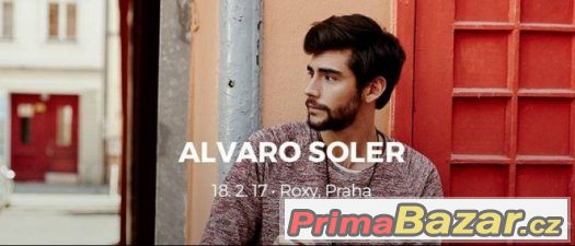 SHÁNÍM 2 lístky na Alvaro Soler