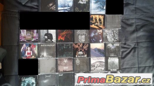 BLACK METAL cd a pár ostatních žánrů