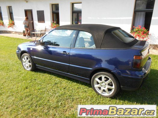 Prodám krásný, VW GOLF cabrio, 1,6i, r.v. 2000,