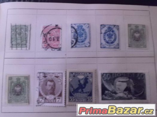 Sbírka starých poštovních známek - Rusko - Sovětský svaz