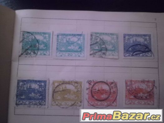 Sbírka starých poštovních známek - ČSR 1