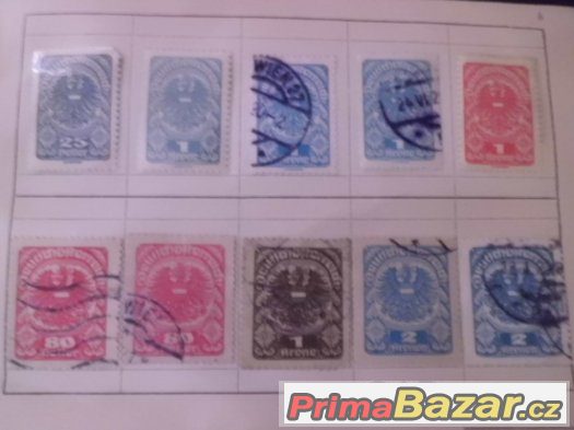 Sbírka starých poštovních známek - Rakousko i neražené