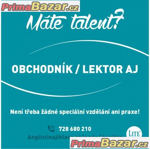 Máte talent? Hledáte práci?