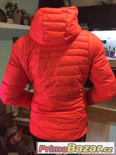Damska zimni bunda Adidas oranzova