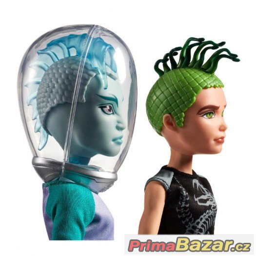 MONSTER HIGH 2pack DEUCE GORGON+GIL WEBBER CBX42