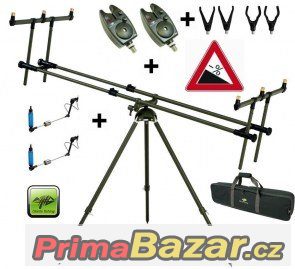 Stojan Tri Pod Specialist 3 Rods +2x hlásič + 2x indikátor z