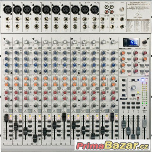 Mix pult Behringer Eurorack UB2442FX- PRO  Prodám