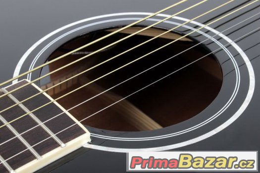 Prodám elektro akustickou kytaru pro leváky + příslušenství