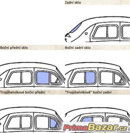 Skla na Renault 4CV