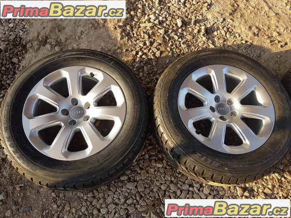 nové nepoužité alu sada Audi 4H0071497 5x112 7.5jx17 et2