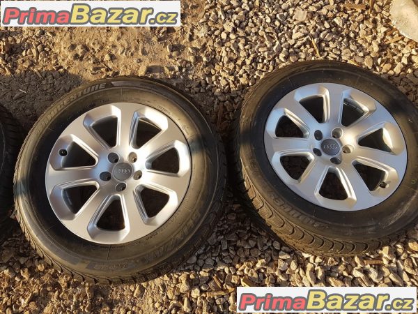 nové nepoužité alu sada Audi 4H0071497 5x112 7.5jx17 et2