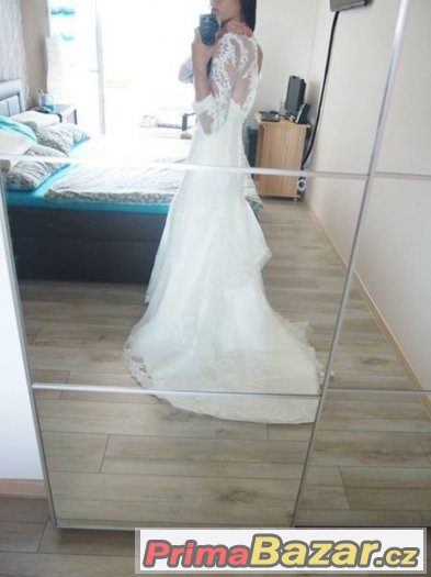 Svatební šaty, vel. 34