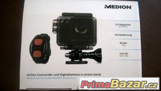prodám novou nepoužitou outdoorovou kameru Medion